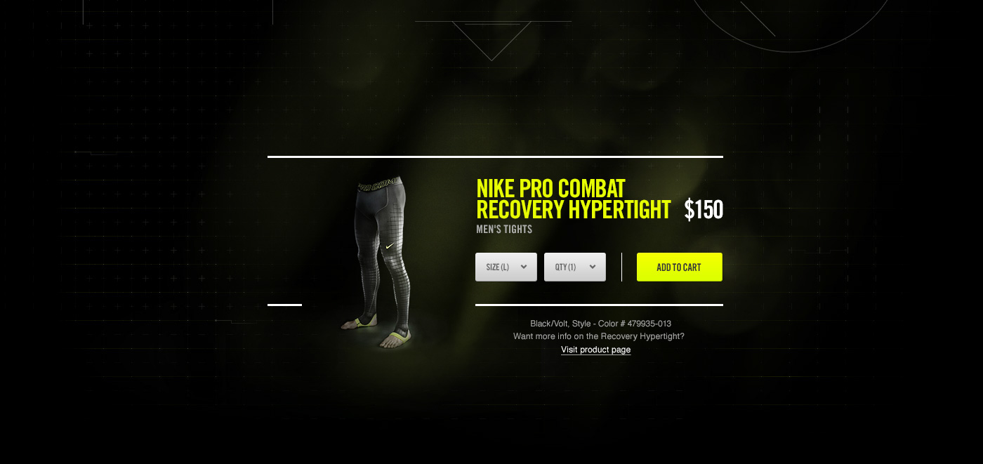 Nike Recovery Hypertight :: Behance