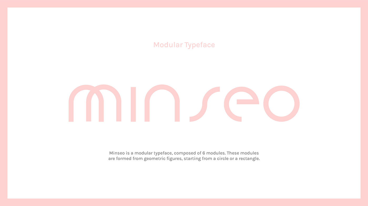 design esdap geometric graphic design  modular typography  