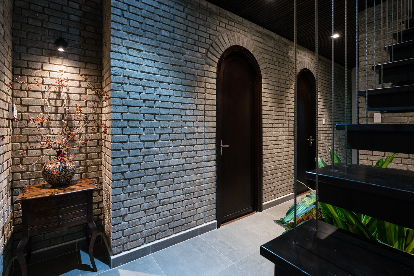architecture brick Interior
