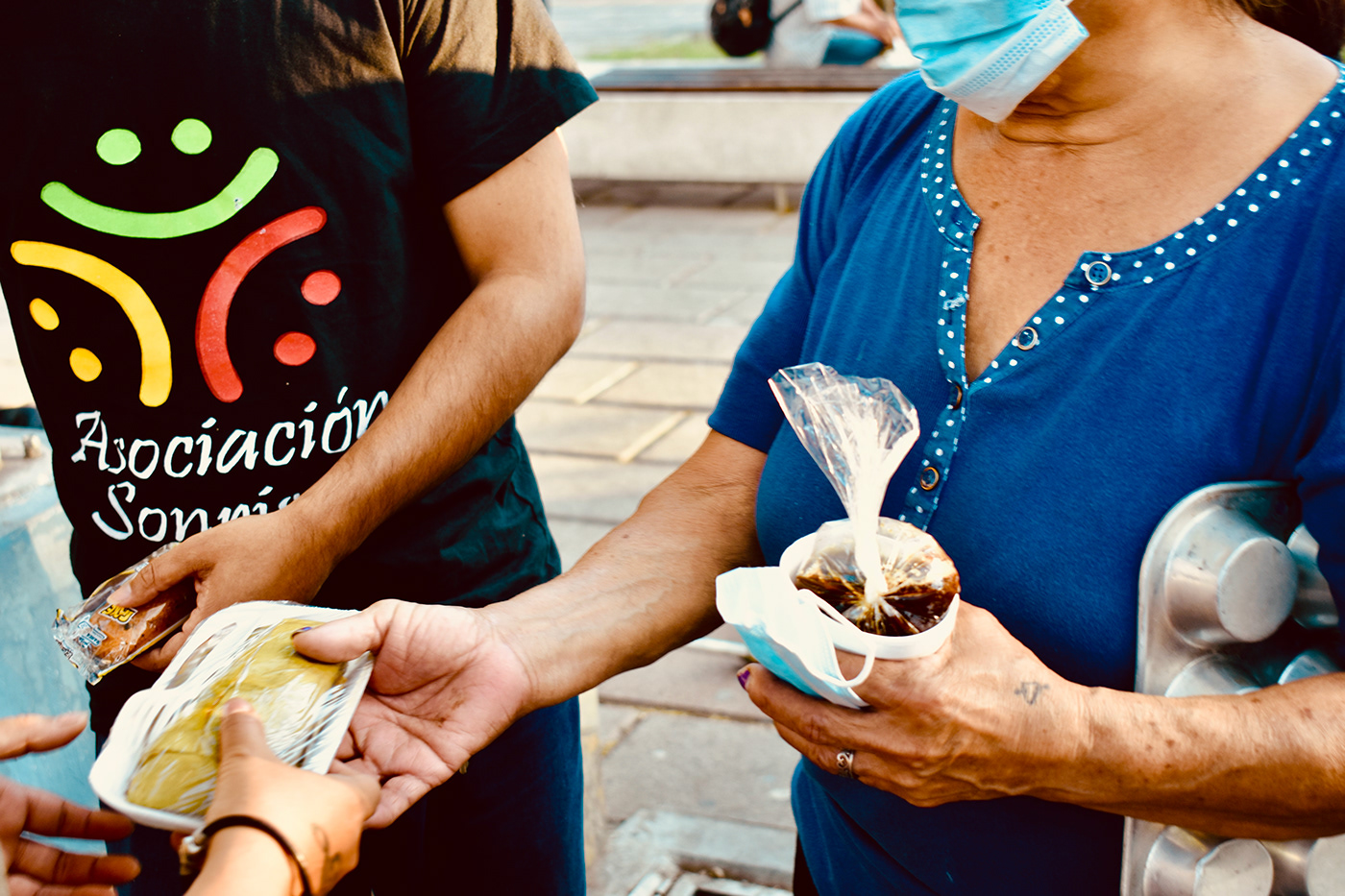 El Salvador alimentación Ayuda humanidad