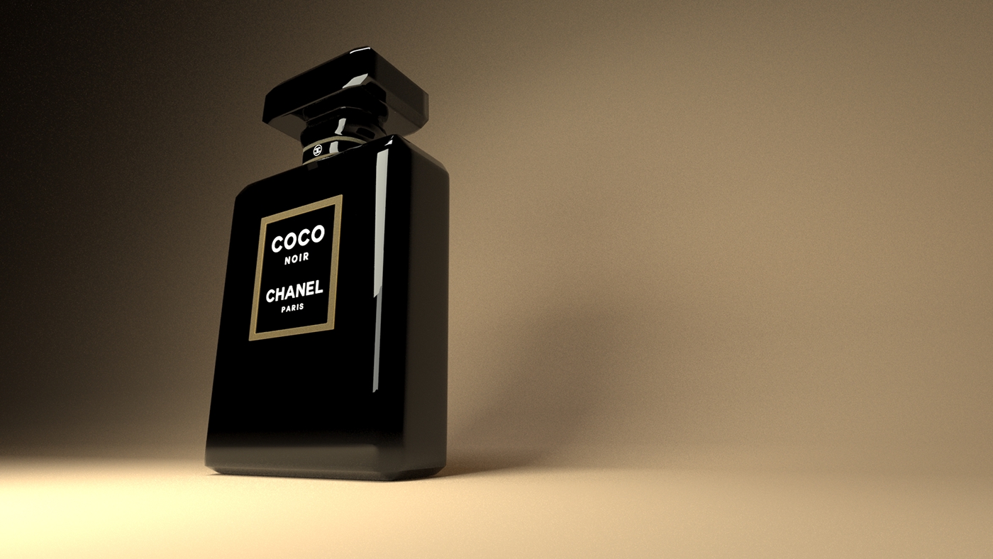Coco Chanel parfum noir Flacon