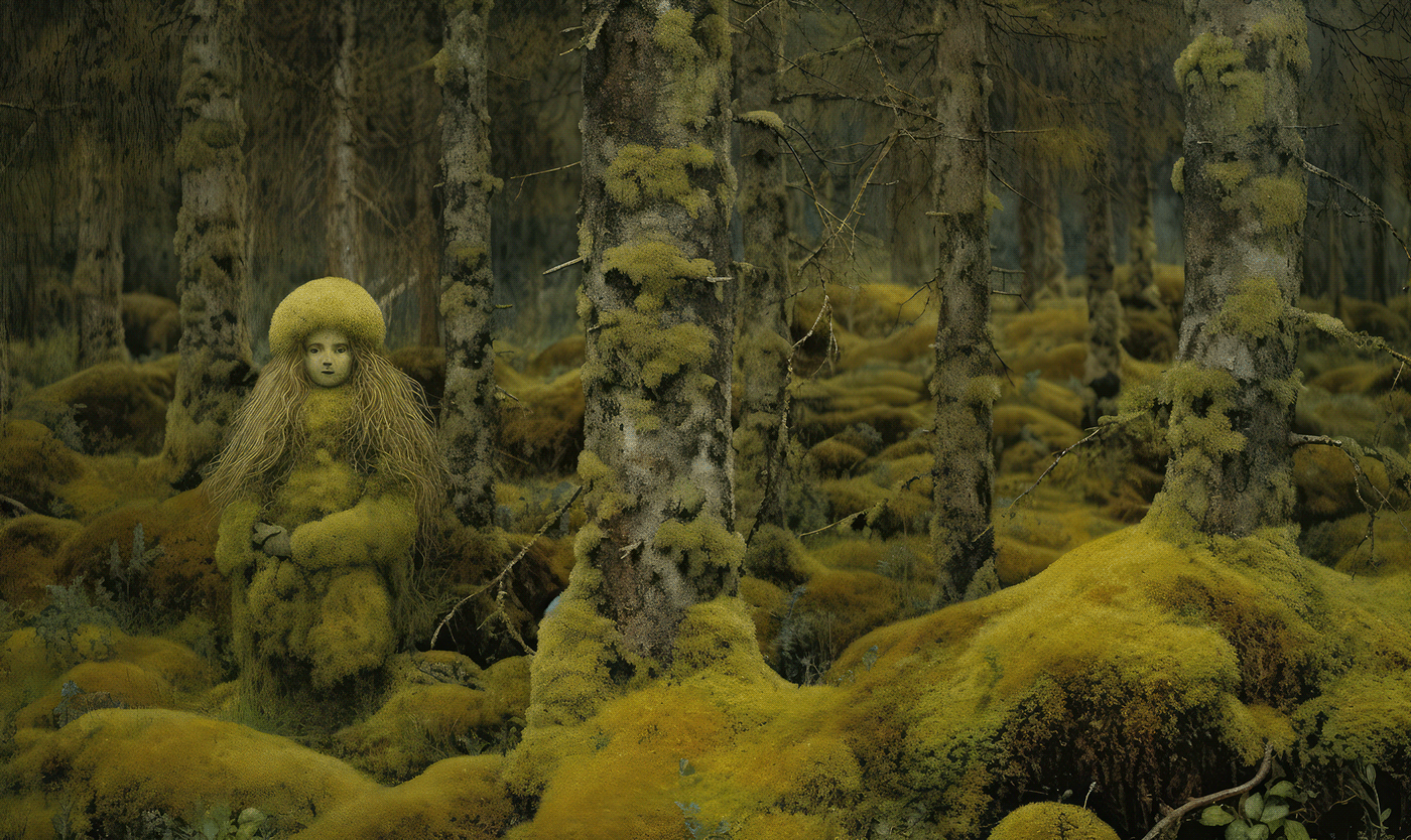 folklore art Folklore nordic artwork mystical art mystical creature Mystical Forest nordic folk art nordic folklore