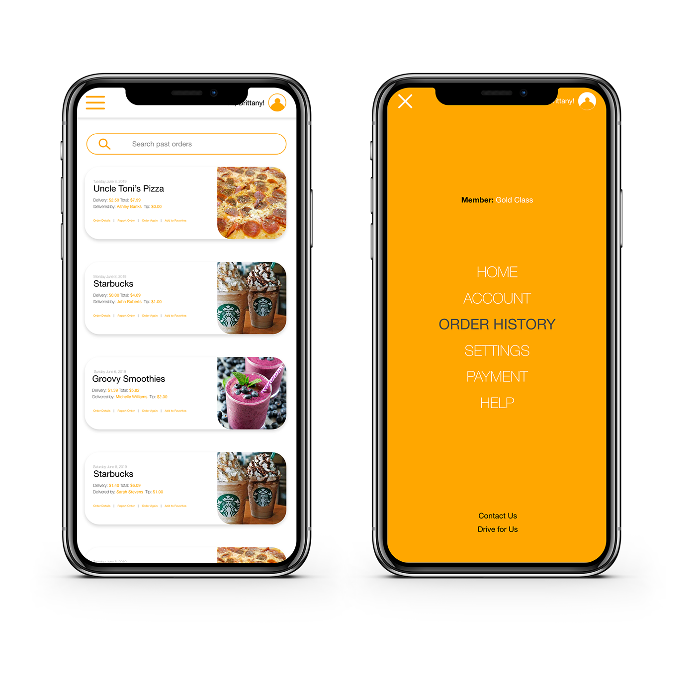 UI/UX app design Web Design  user experience graphic design  minimalist Food 