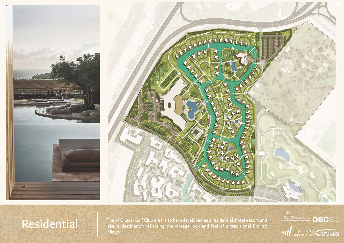 entrtainment Landscape Architecture  Master Plan Mixed Use Development resort retails TRADITIONAL SOUQ Urban Design urban planning