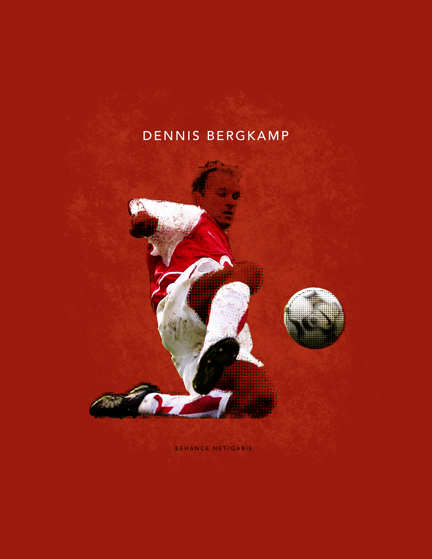 arsenal football soccer thierry henry bergkamp dennis robert pires graphics red