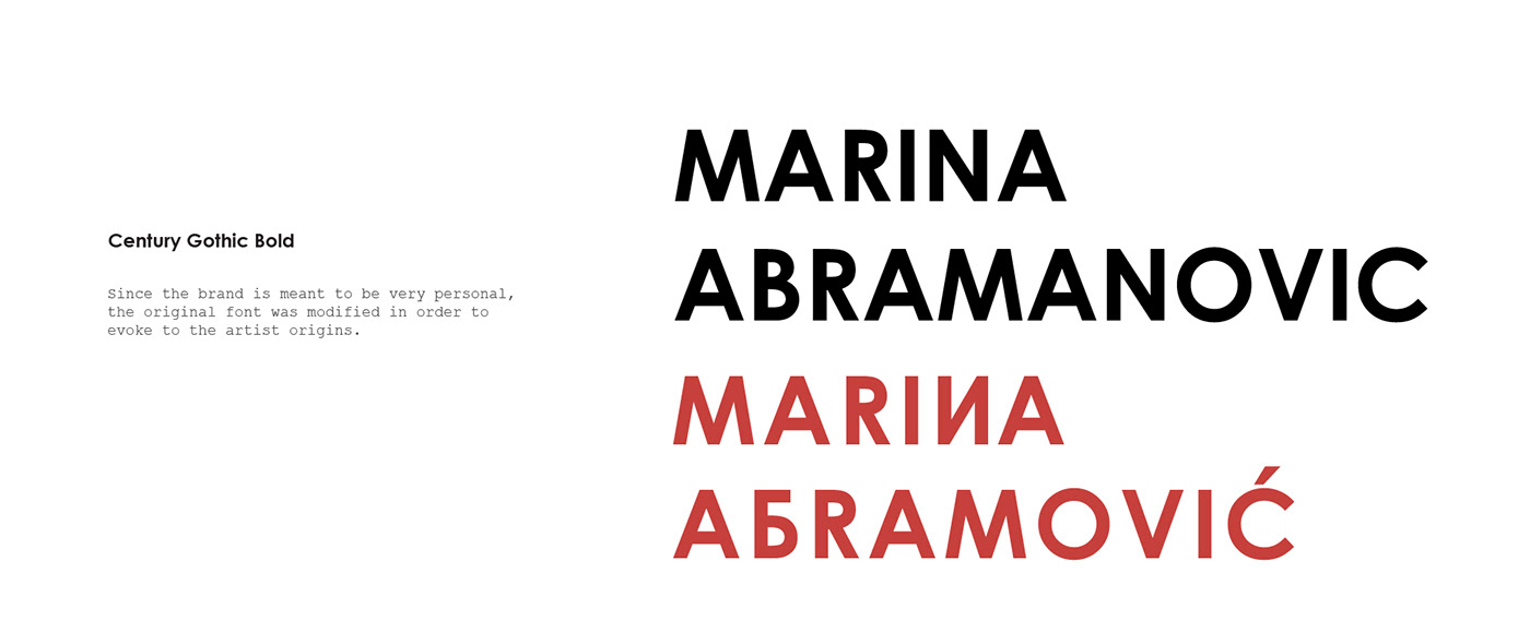 brand brand identity concept logo Logo Design marina abramovic