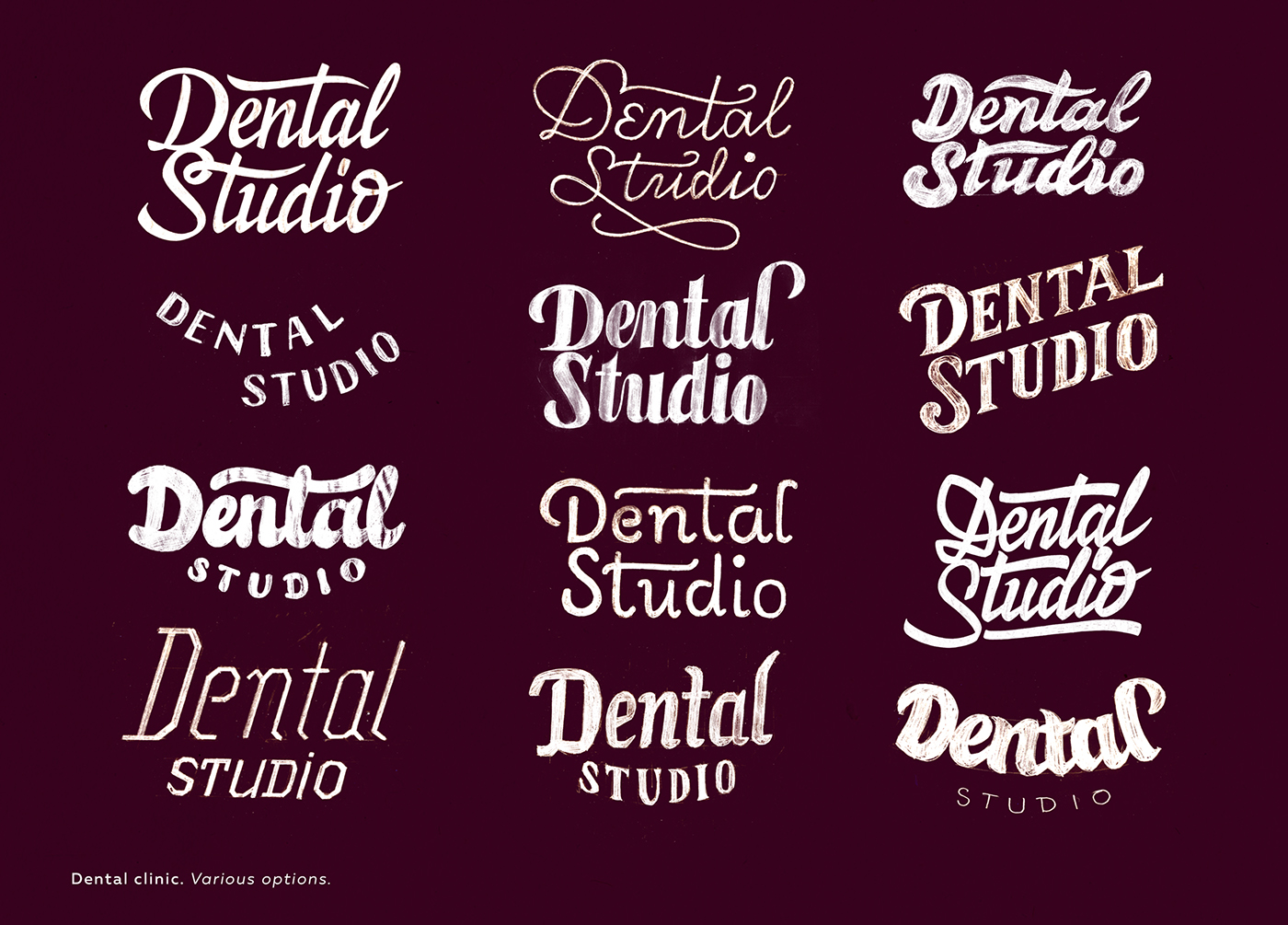 Logotype logo lettering Calligraphy   Script brand mark identity