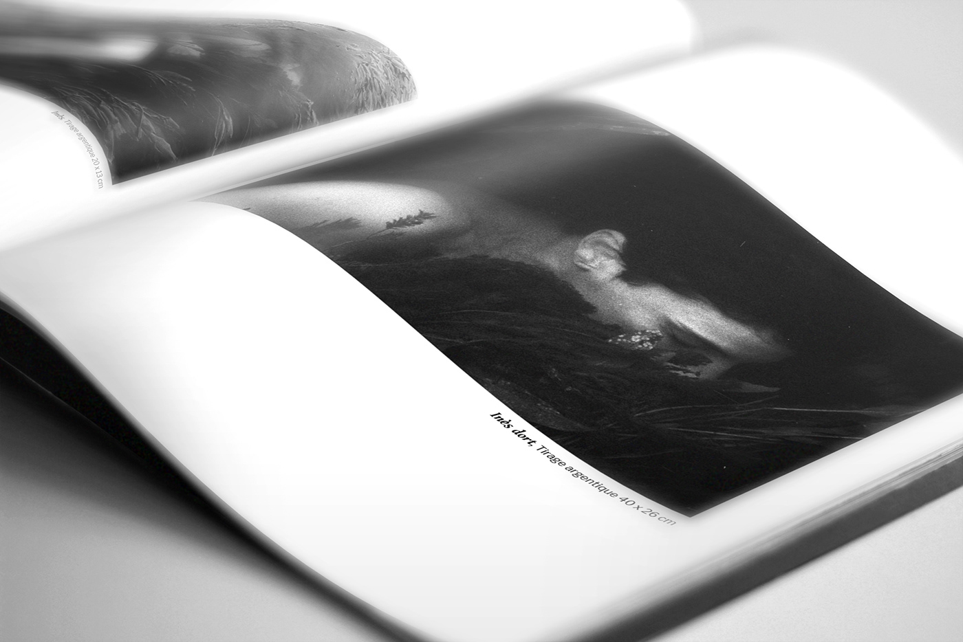 argentique design editorial edition mise en page noir et blanc Photographie portfolio