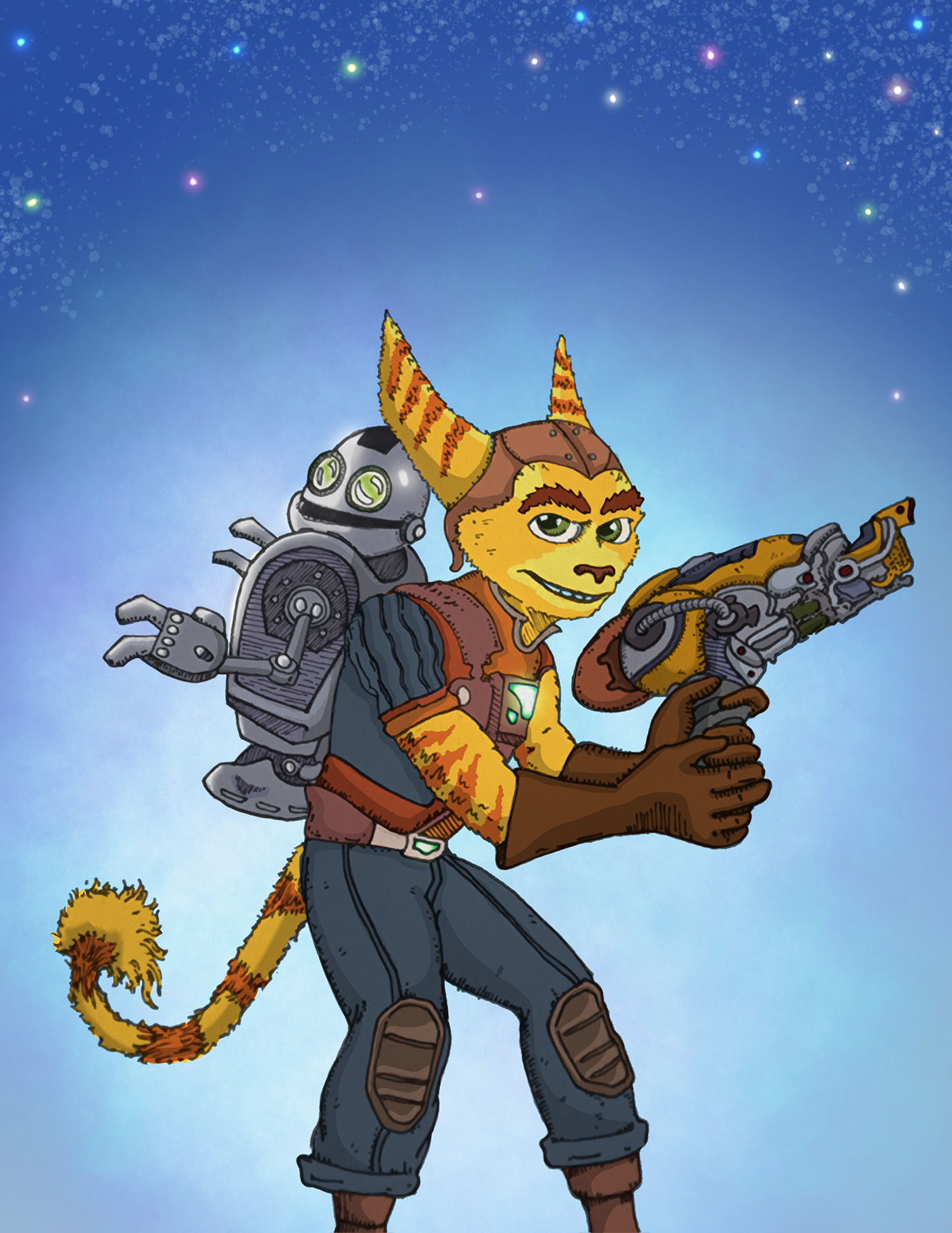 Character Ratchet & Clank Ratchet and Clank videogame