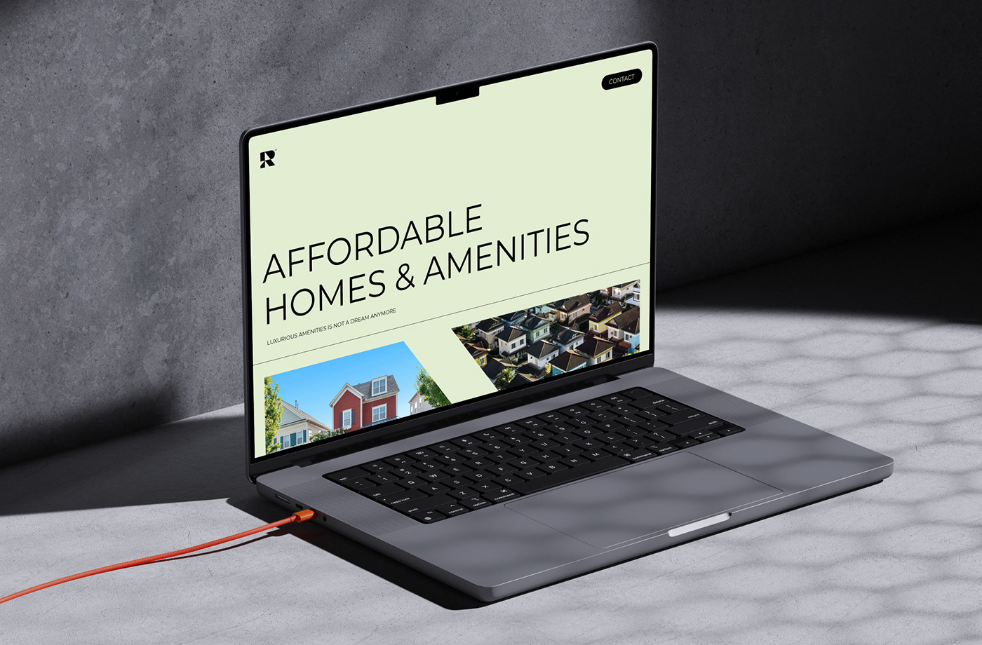 Website design for a real estate agency
