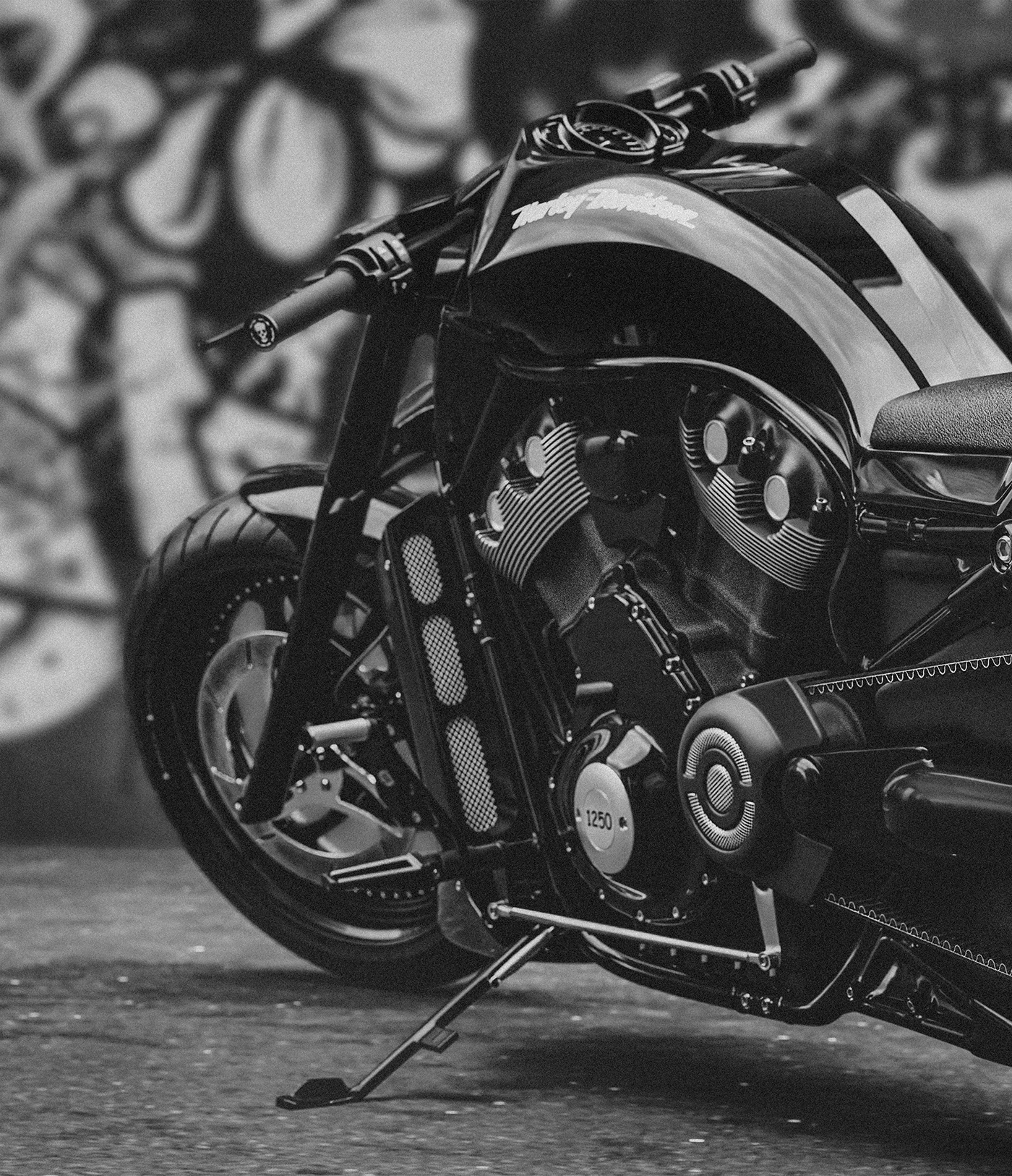 Harley Davidson CGI 3D automotive   Vehicle motorcycle blender model Render Vizualization