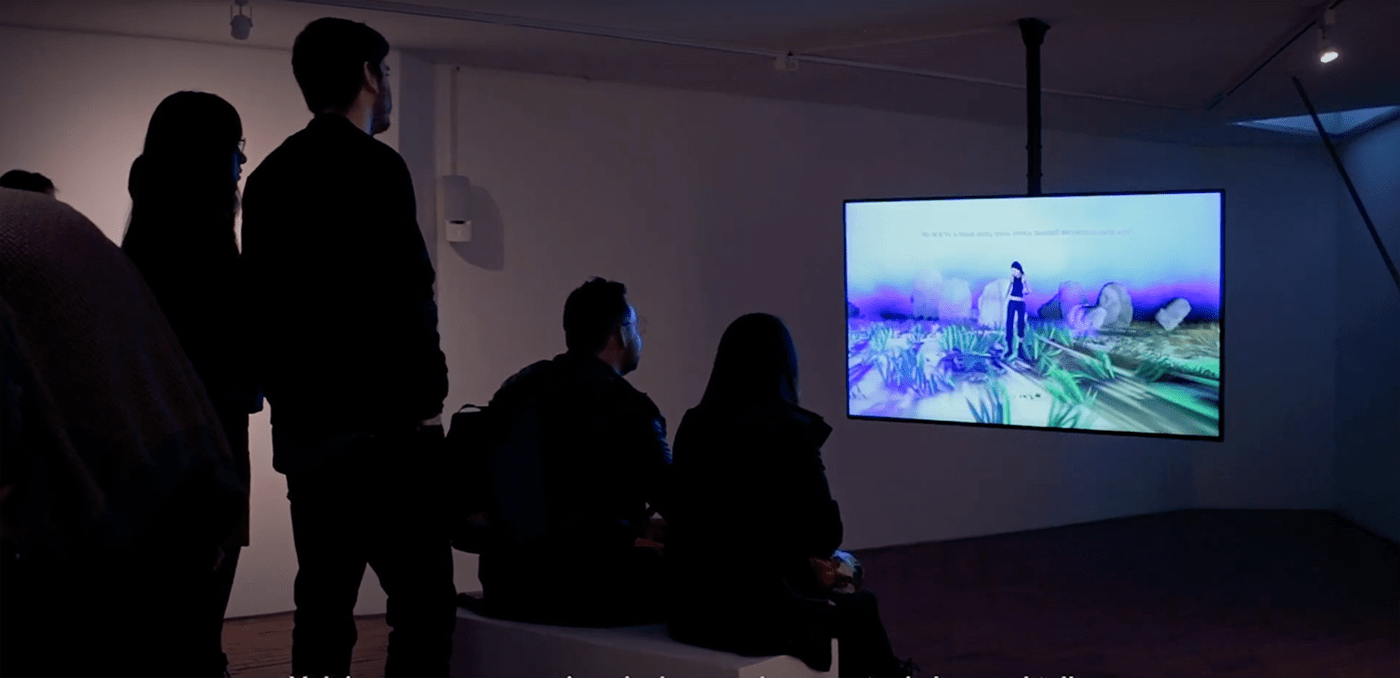 Curatorship Digital Art  Exhibition Design  museum video Video instalation