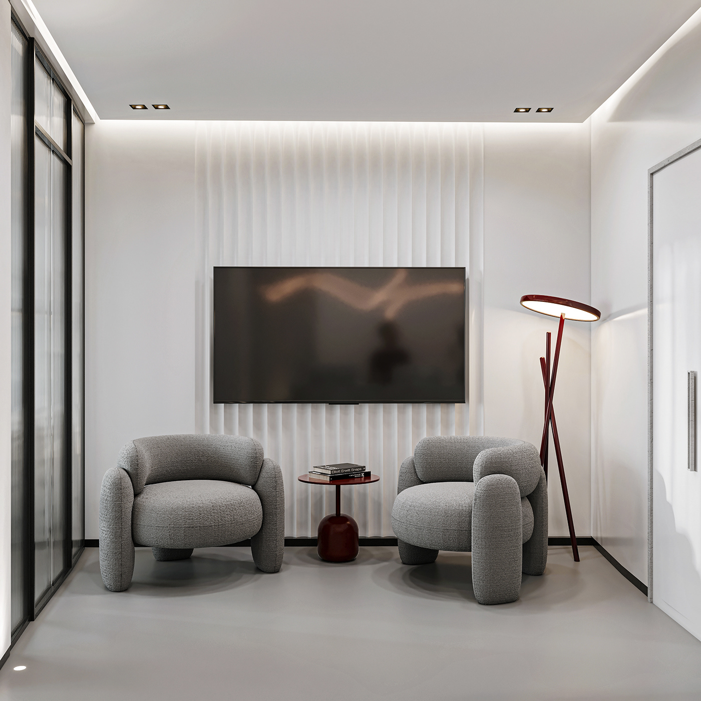 Interior clinic dentist design 3ds max visualization Render architecture modern