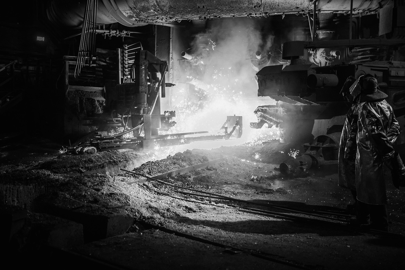 steel factory industrial iron Production Documentary 