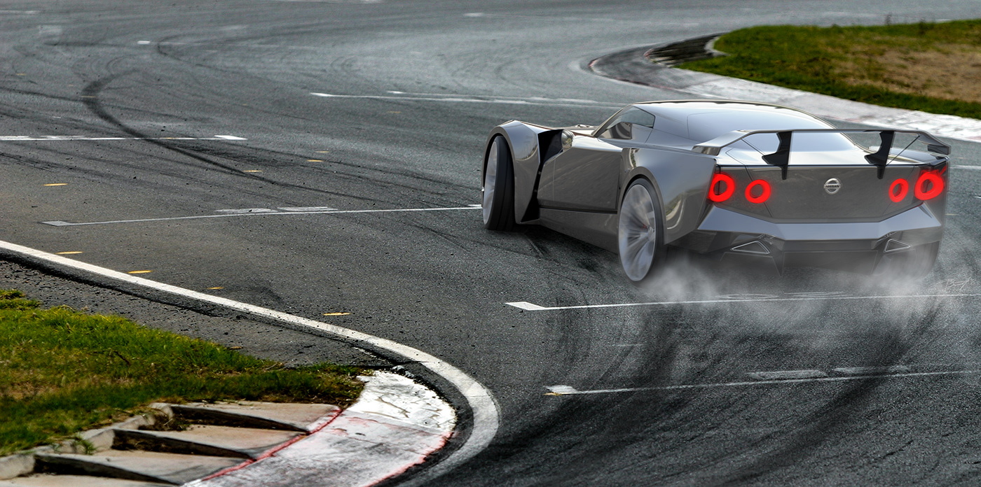 concept vehicledesign automotive   Alias nissanGTR sportcar conceptcar GTR50 coupe race