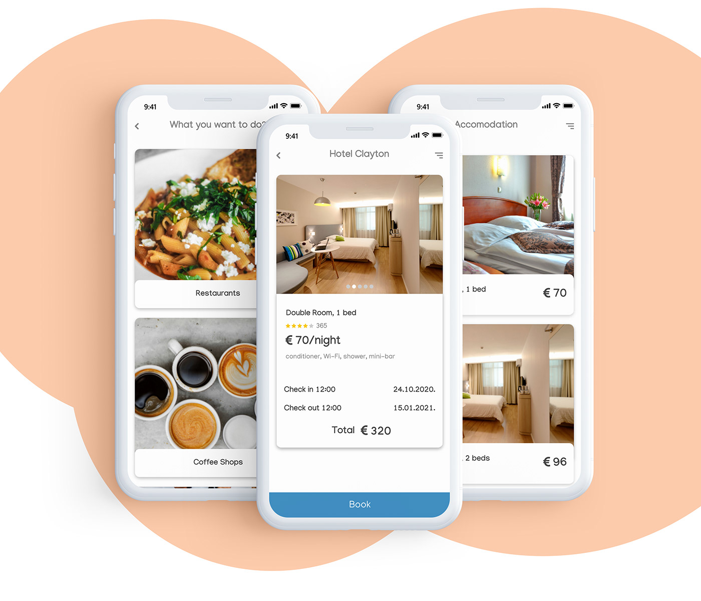 app Travel mobile ux UI design planning flight Booking hotels