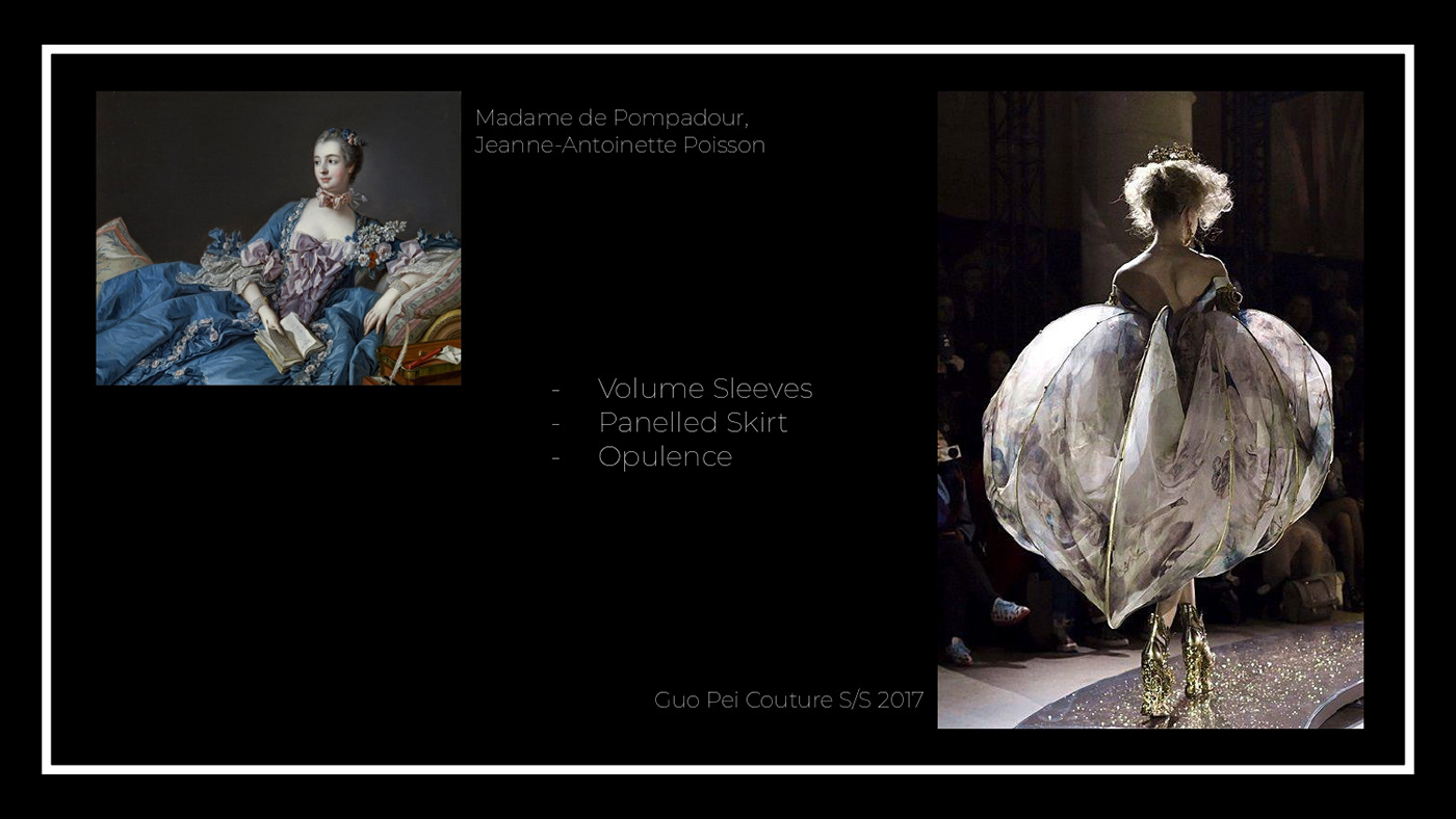 baroque curation Fashion  history neoclassic Renaissance research rococo romantism Victorian