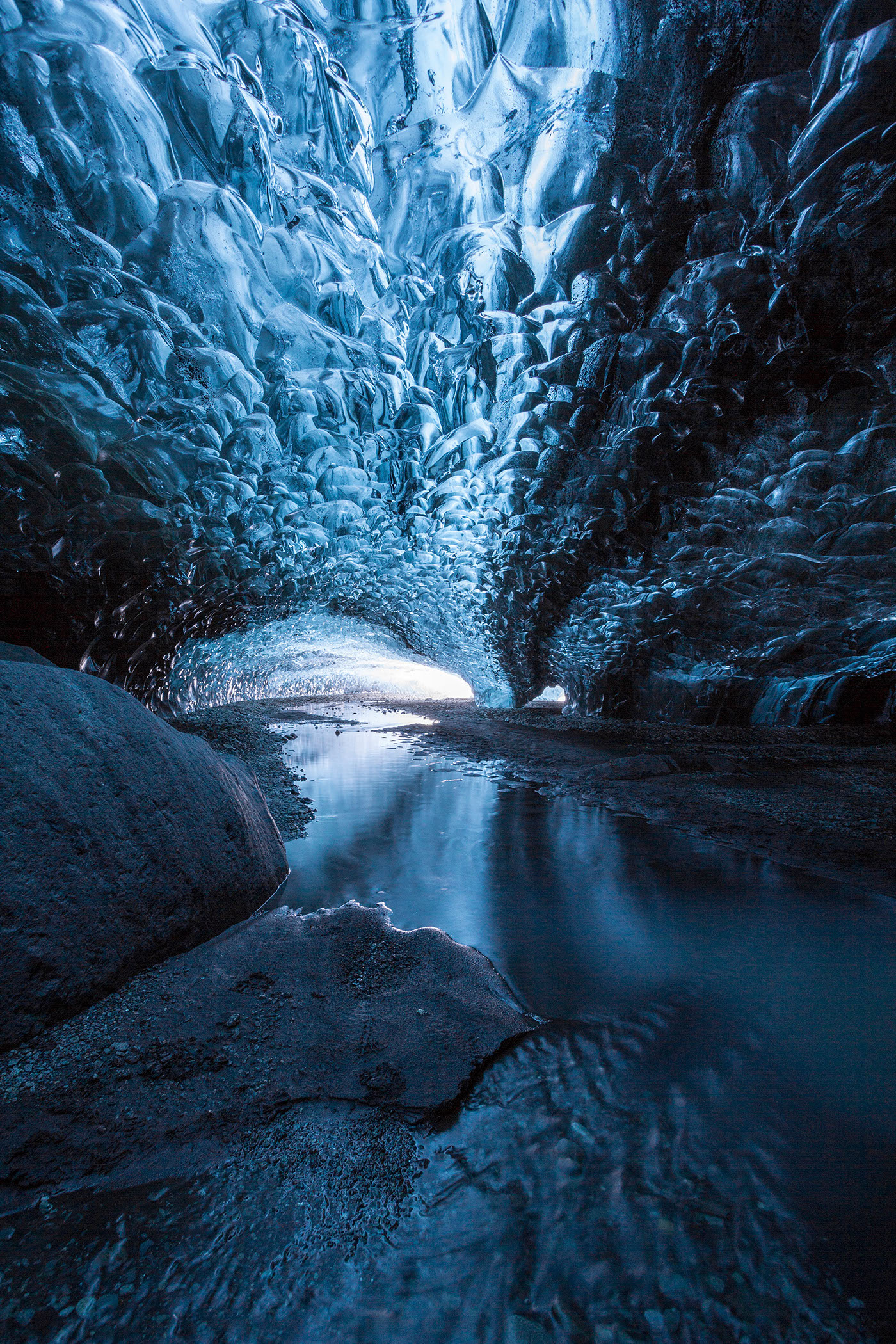 Northern lights Ice cave | Vatnajökull | Iceland on Behance