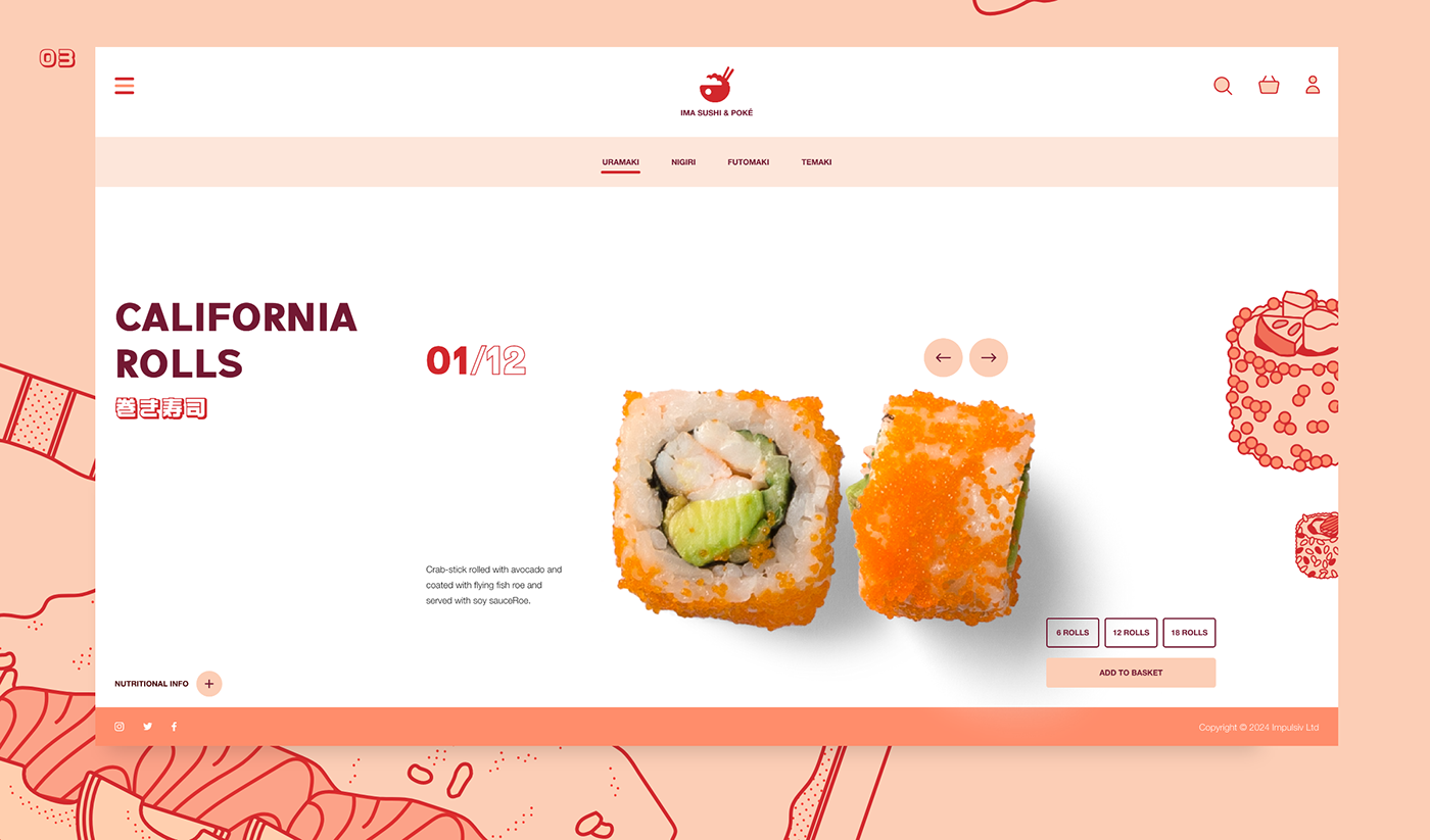 Web Design  ecommerce website restaurant eCommerce design online store ux Food Marketing