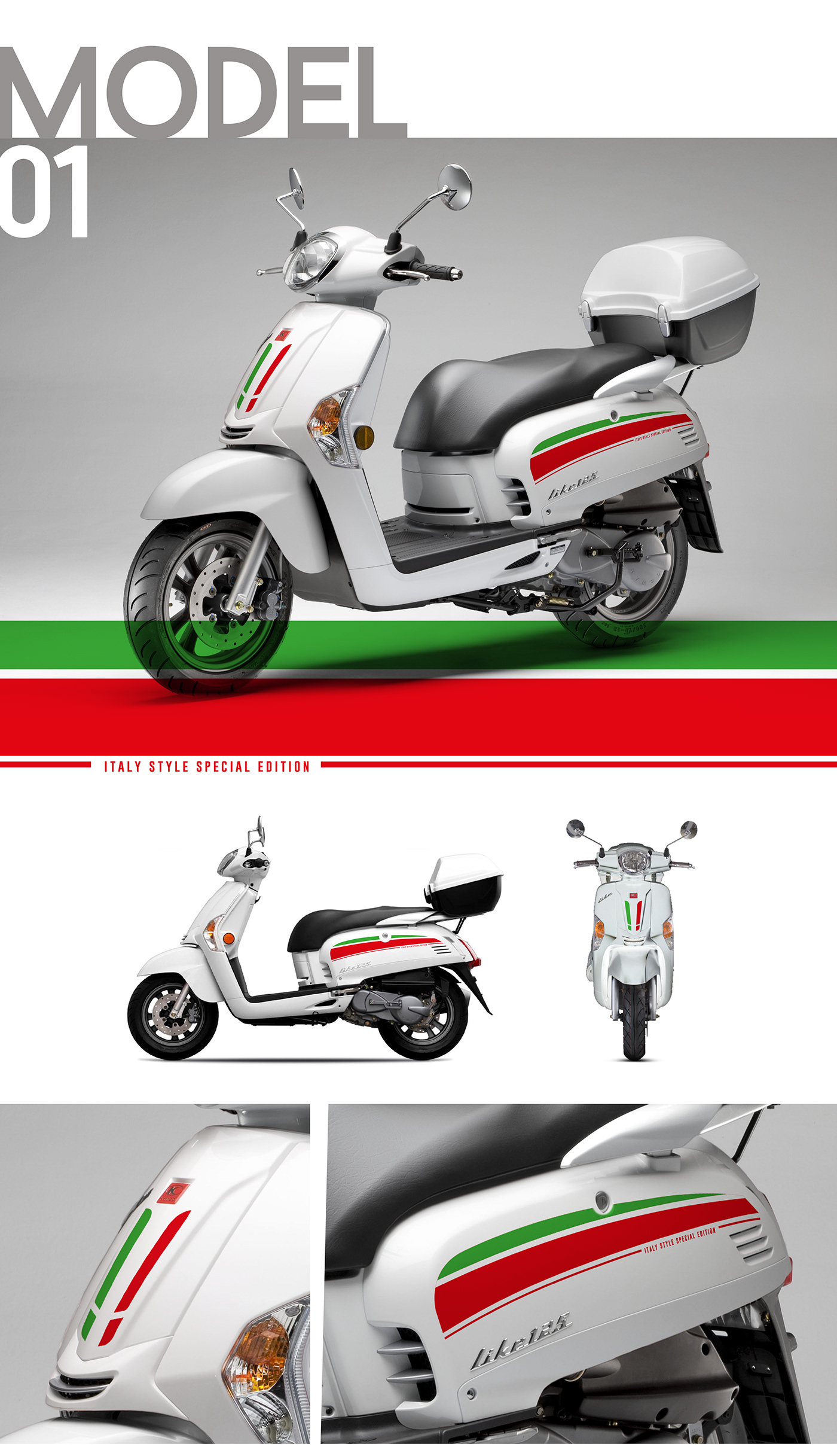 italian Italy kymko modern moto motorcycle scotter stickers Style