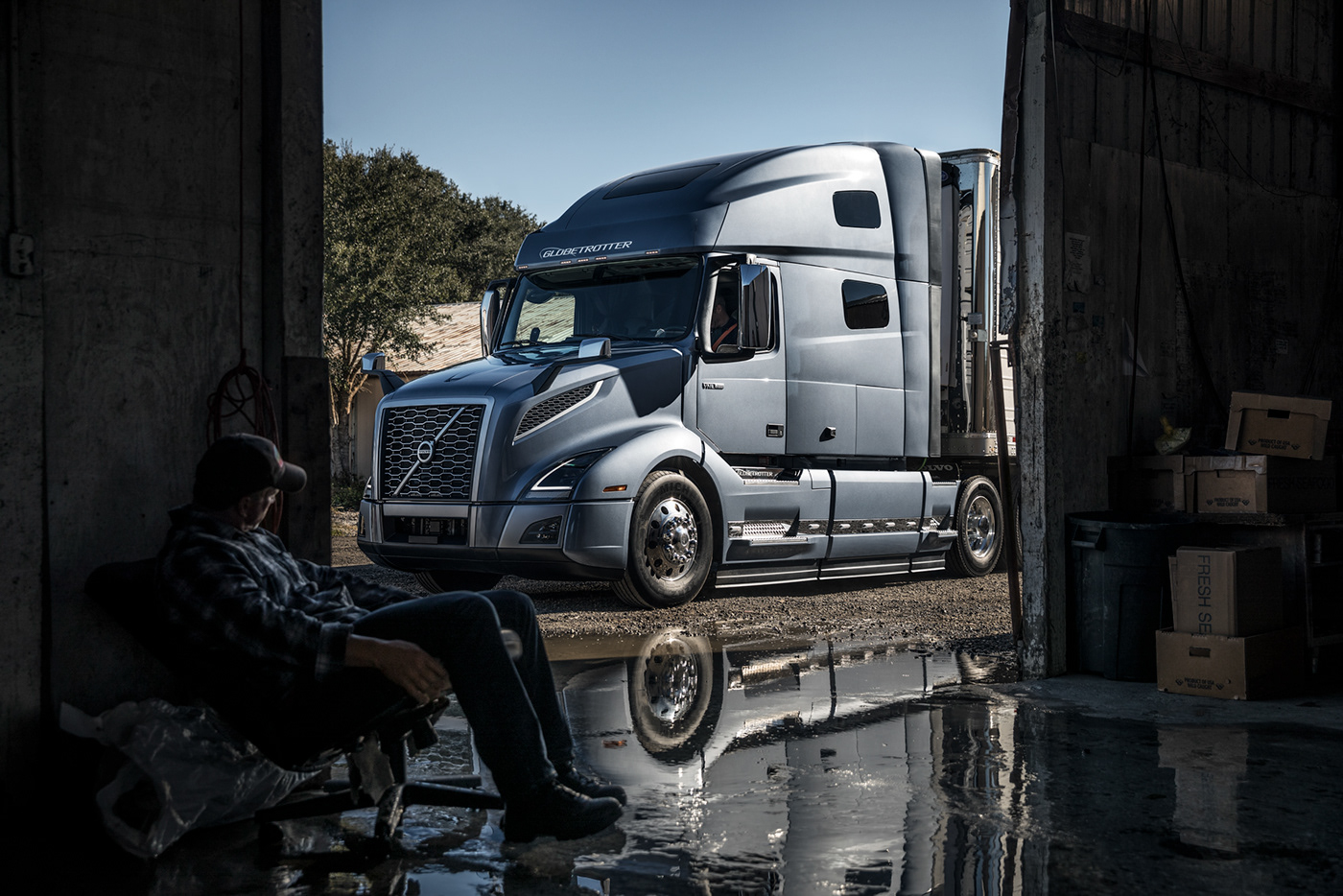 automotive   automotivephotography commercial Photography  postproduction retouching  Travel trucking trucks Volvo