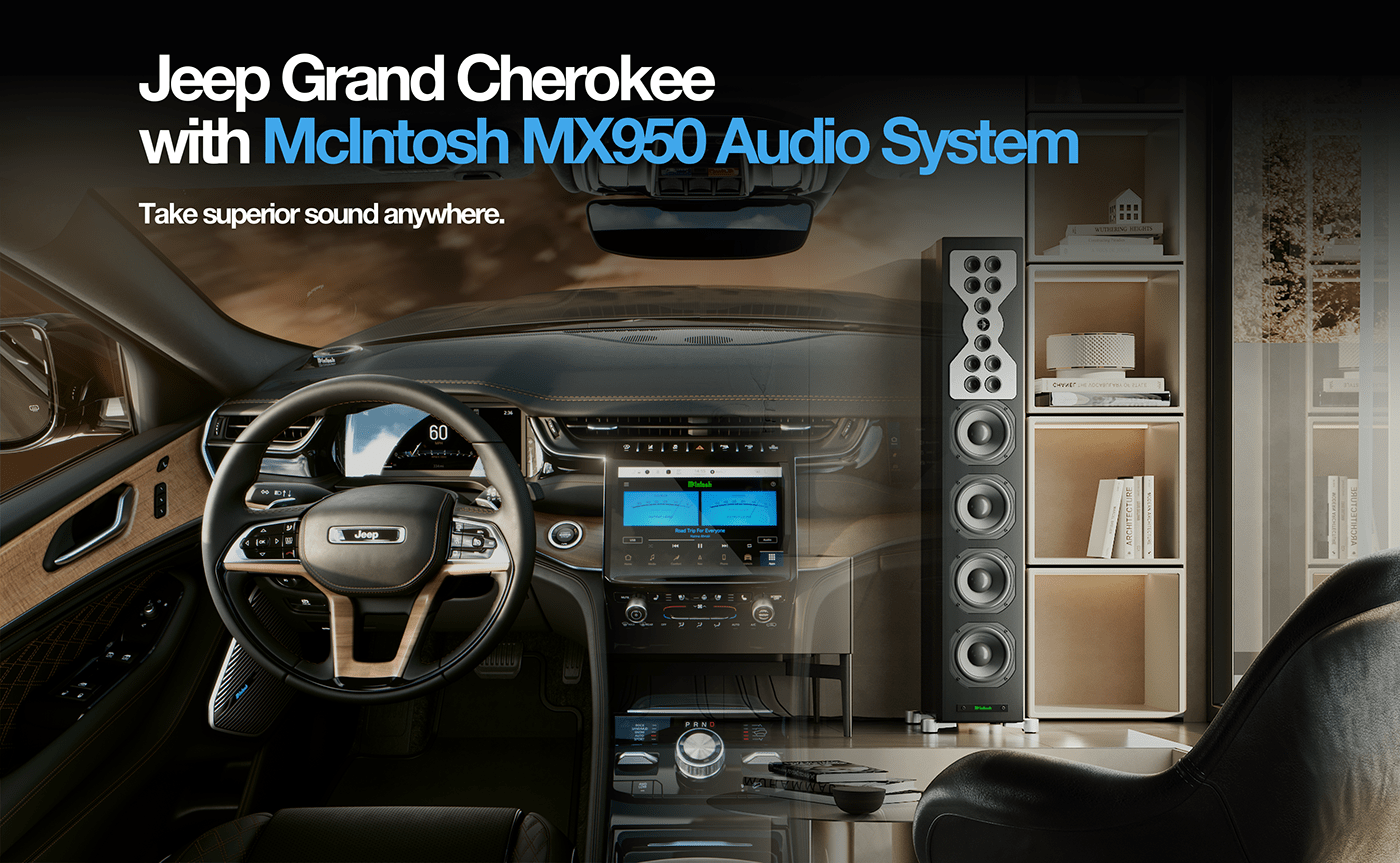 Audio automotive   car hi-fi HIFI jeep mcintosh product design  sound consumerelectronics