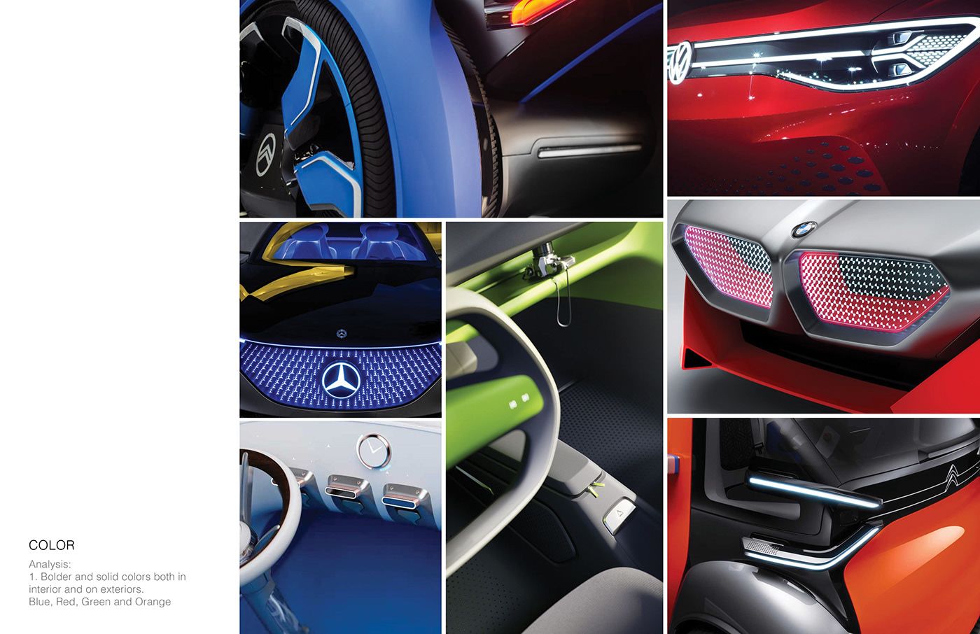 color and trim Color and materials Automotive design trends Color Trends Patterns graphics color cmf