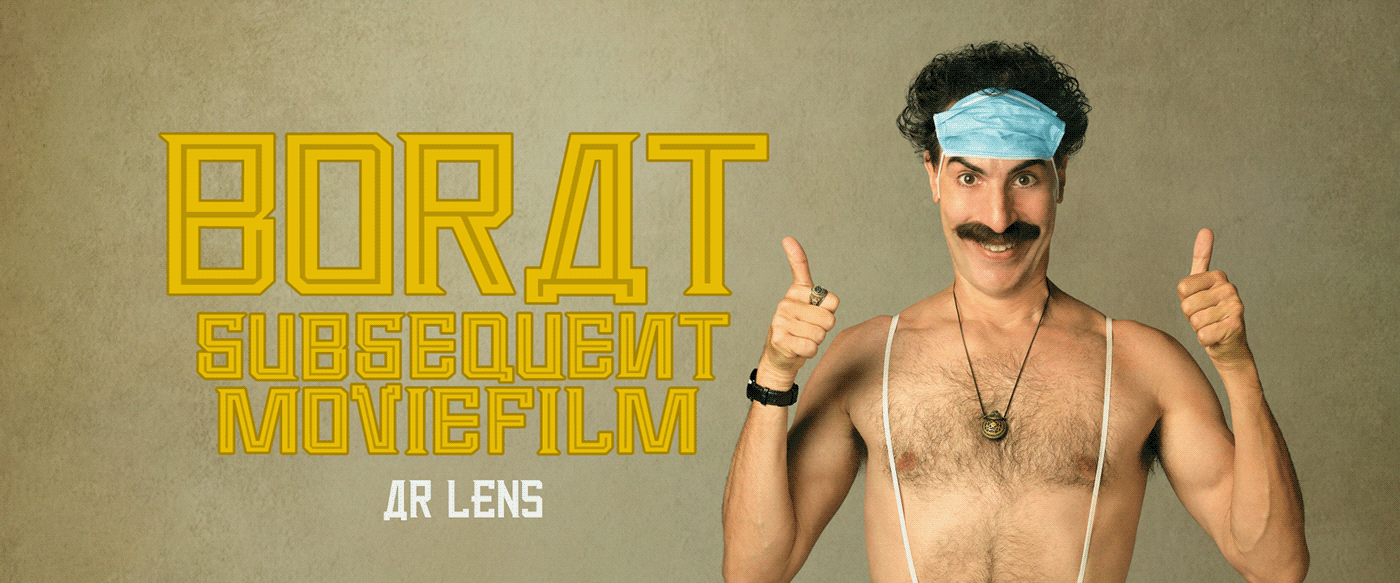 Film   borat movie ar lenses augmented reality app motion graphics  3d modeling 3D Borat 2