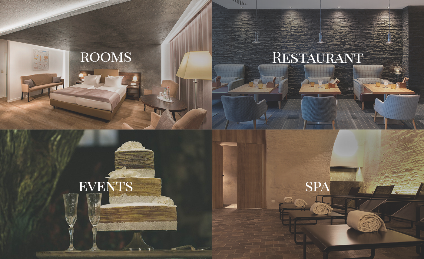 hotel re-design new elements pictures Flowers Spa restaurant Events Contacts