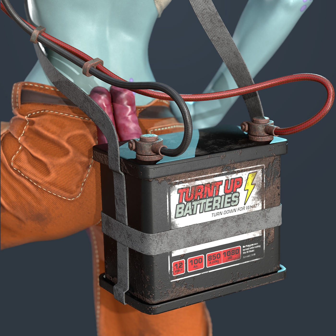 Zbrush Substance Painter Maya toolbag 3D Character 3d modeling