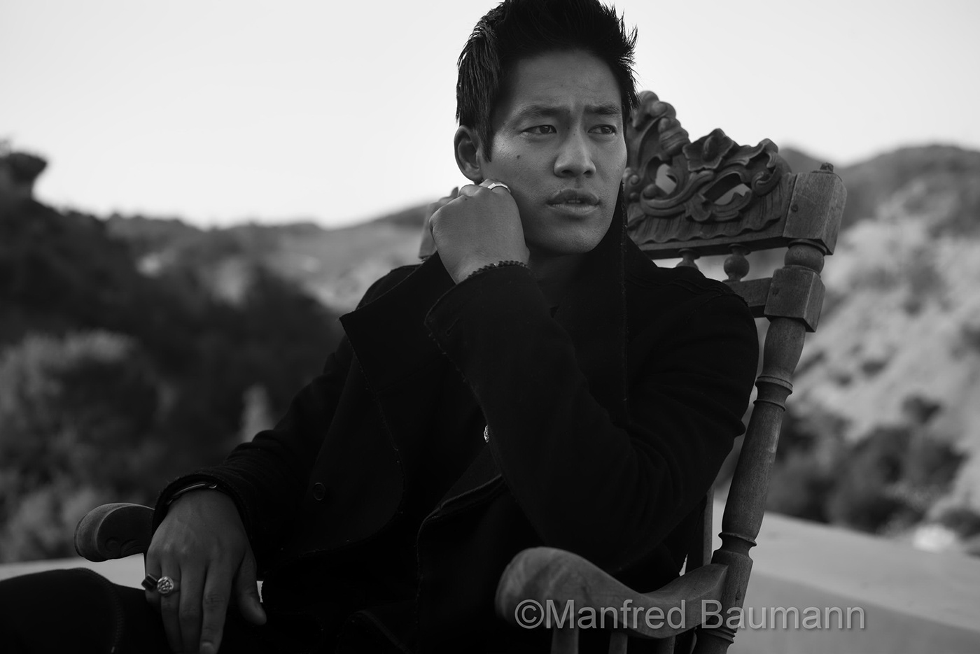 David Lim men black and white chinese Leica hollywood Mann Manfred Baumann
