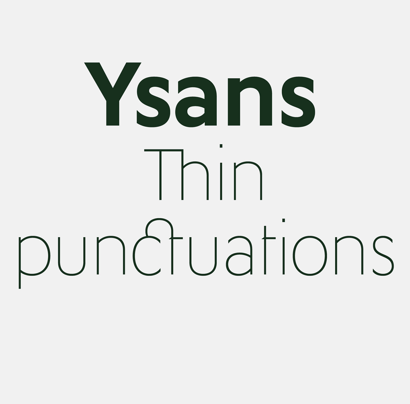 Typofonderie Jean Francois Porchez Ysans mondrian font Opentype free