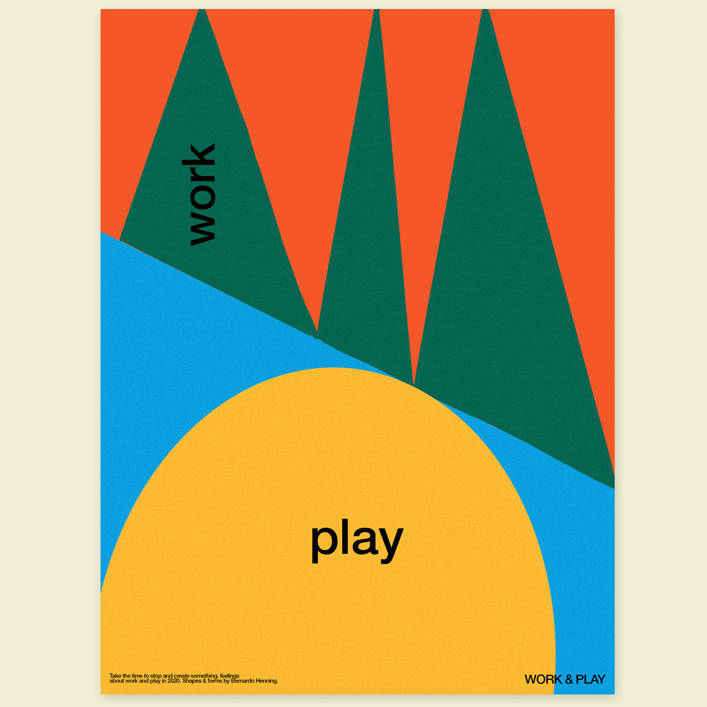 bernardo henning colors helvetica maybe minimalist posters shapes simple tipography Work 