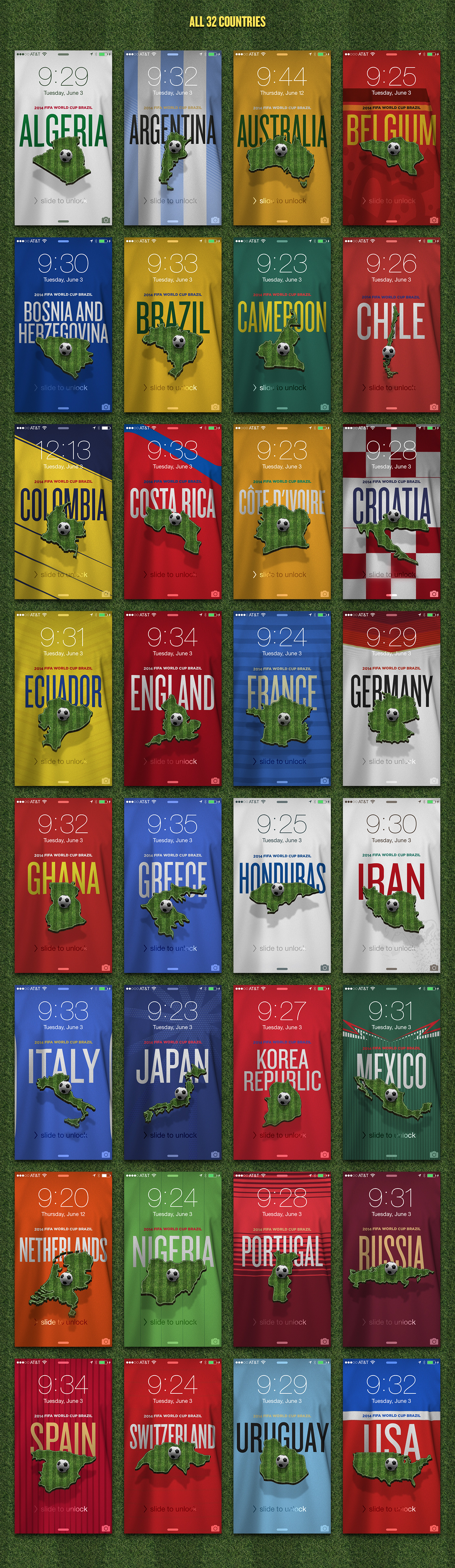 Wallpapers smartphone world cup