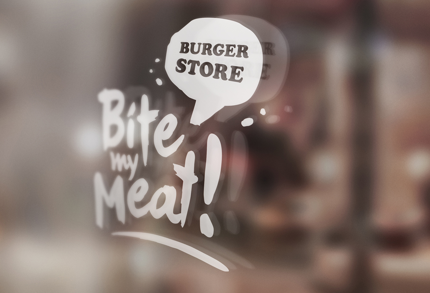 burger store foodporn identity branding  restaurant concept puzzleheaded Greece