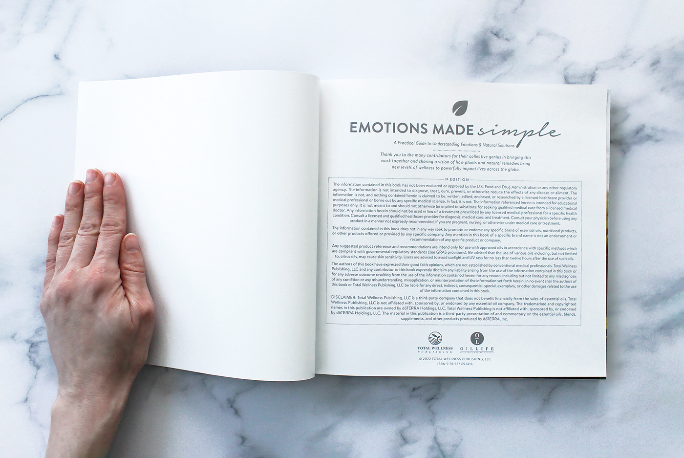 Layout book design Wellness essential oils Health page layout print design  healthy supplement nutrition
