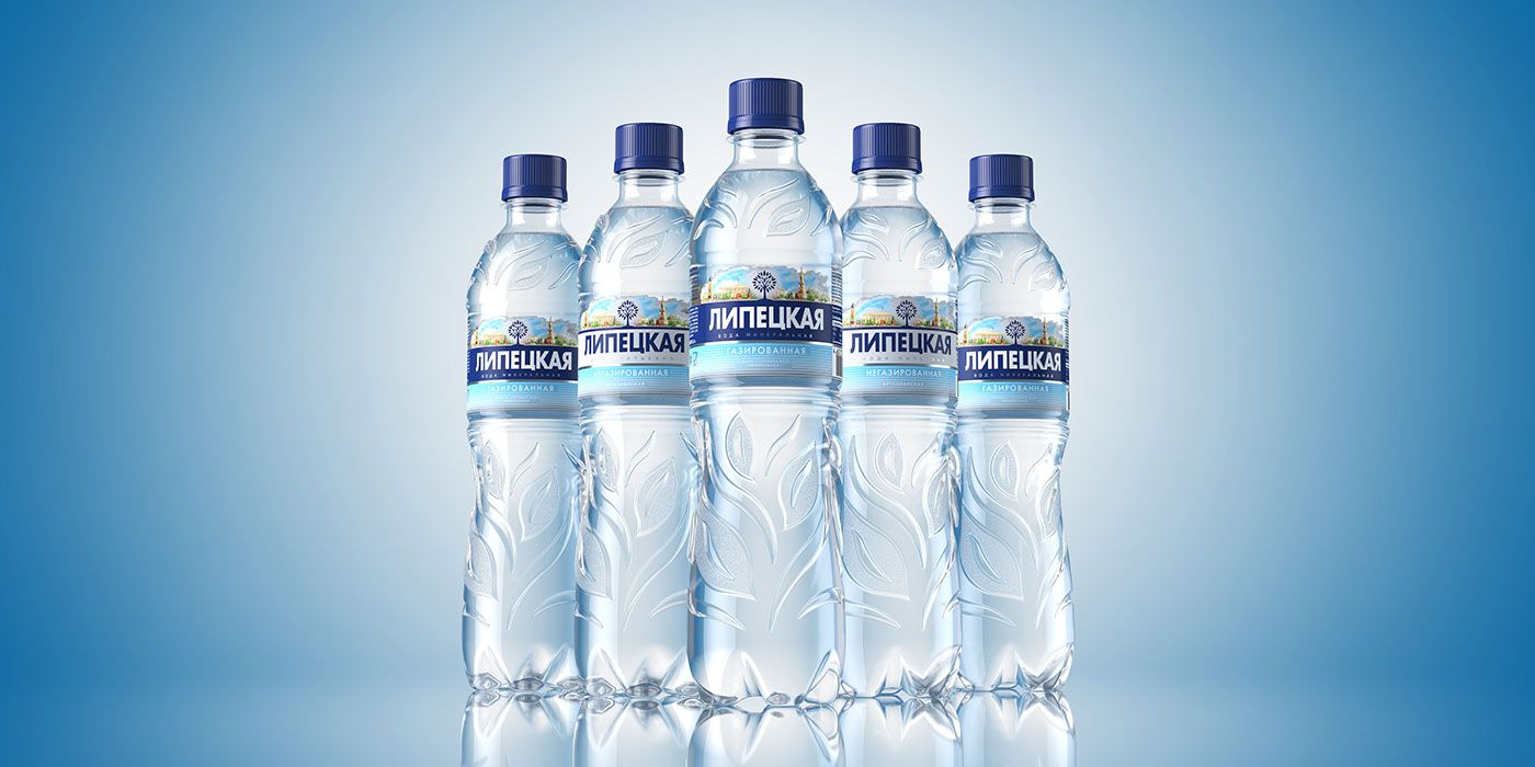 Download Mineral water product shot in 3d. Made for STUDIOIN on Behance