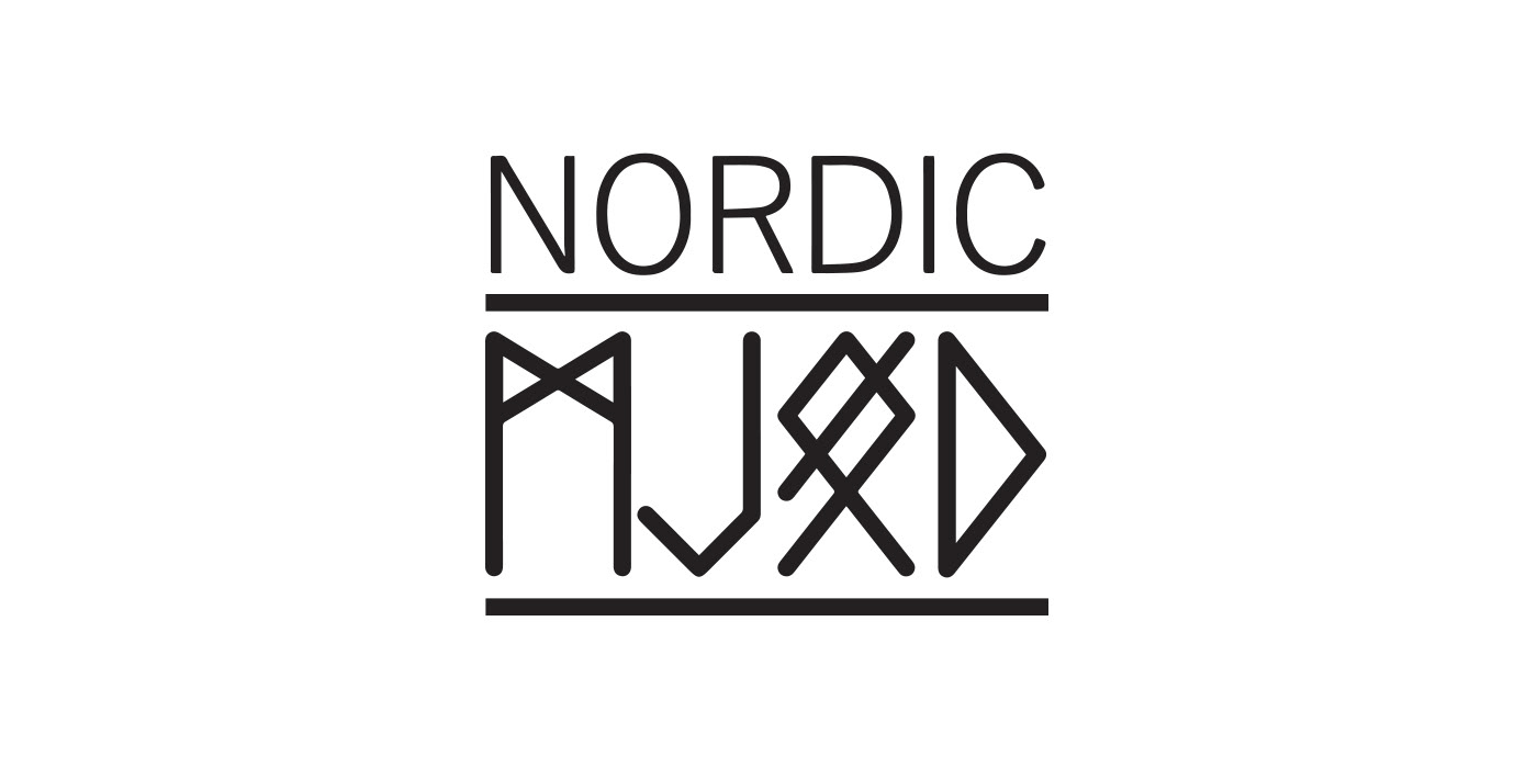 nordic product design  gift branding  bottle drink mead viking art direction 