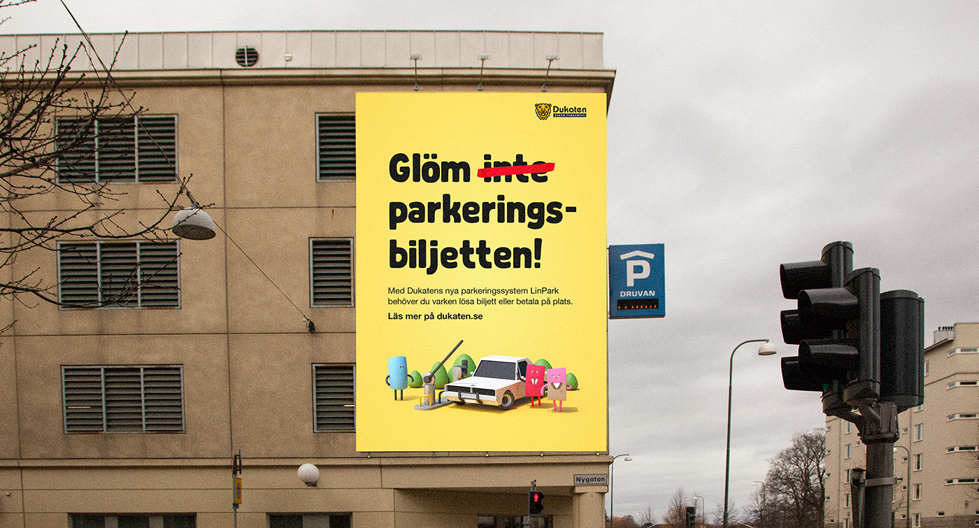 dukaten linpark linköping sankt kors parking campaign