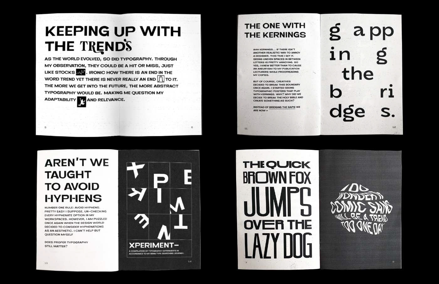 design editorial font graphic design  publication type design Typeface typography   Zine  Zine Design