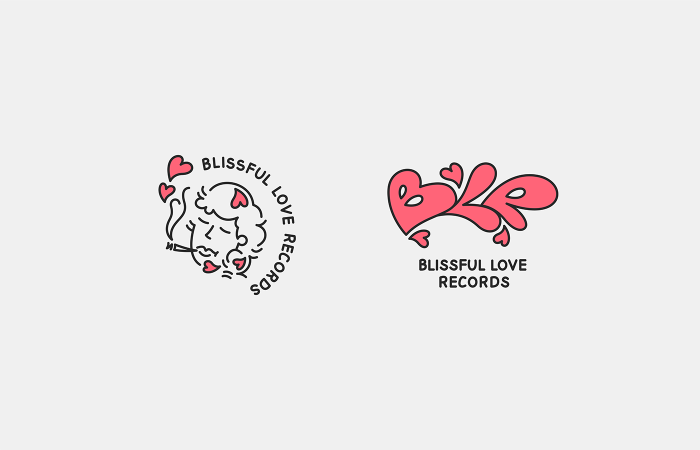 logo Records Love blissful house label