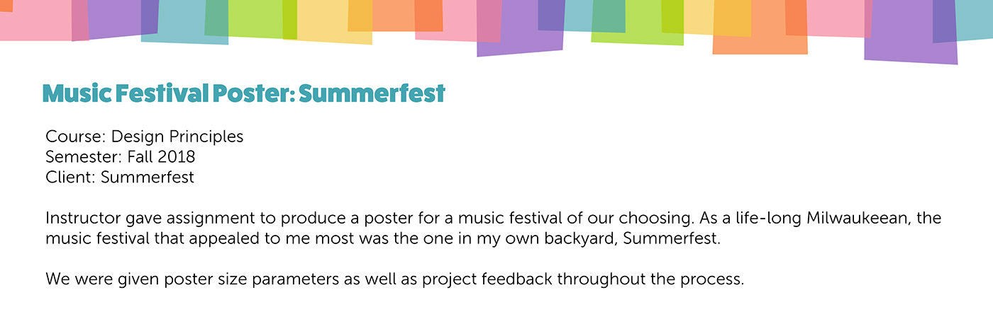 Advertising  milwaukee summerfest Poster Design matc milwaukee milwaukee world festival music festival poster posters