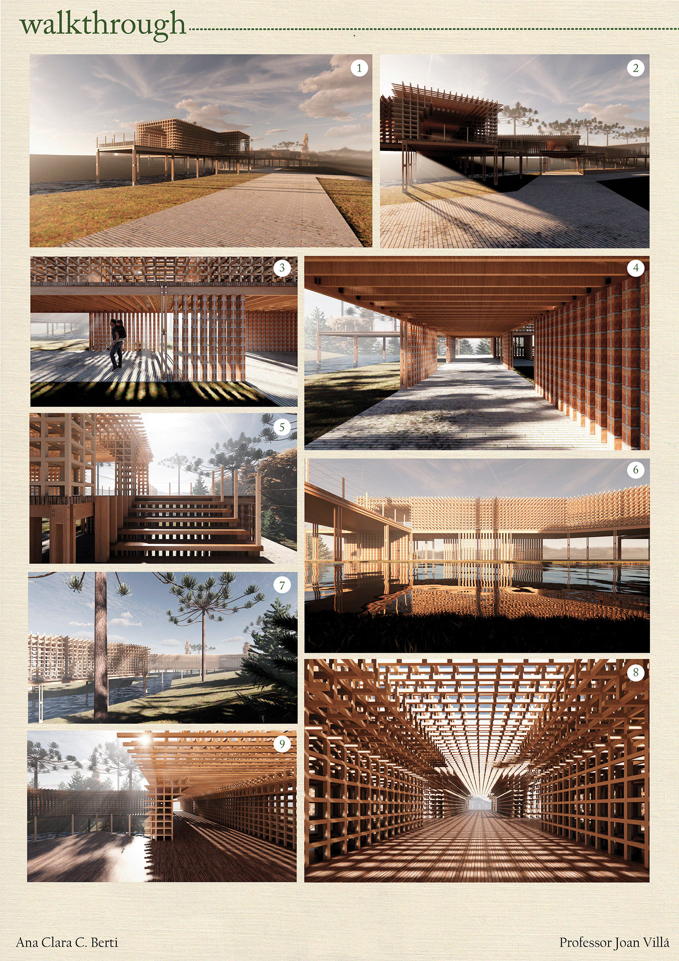 3D architecture ARQUITETURA art design photoshop Render SketchUP structure woodworking