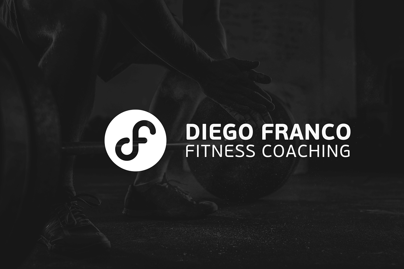 personal trainer fitness Coach coaching academia logo design gráfico PS ai gym