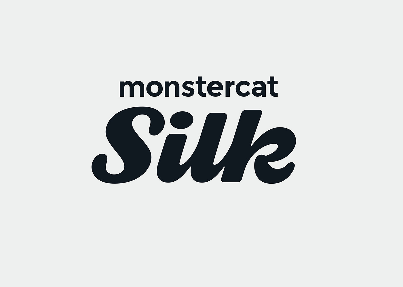 Monstercat Silk Custom Lettering Logo Design by Jeremy Friend