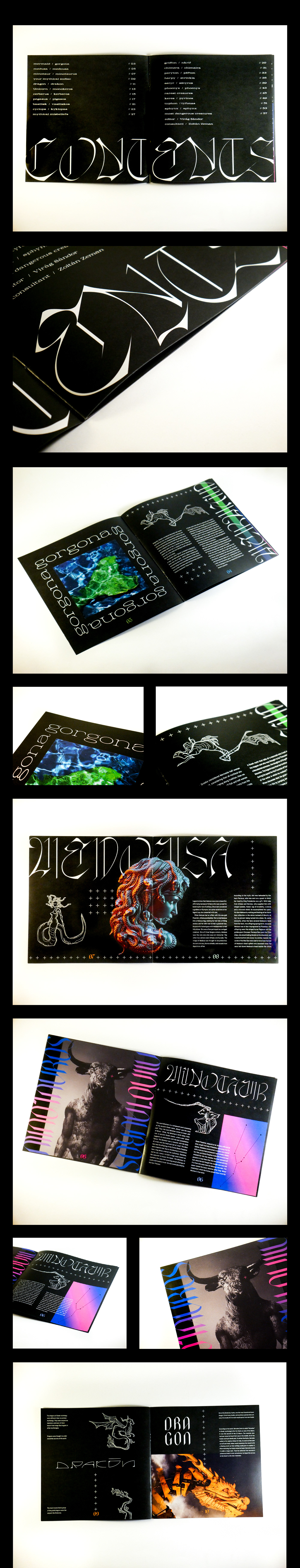 editorial editorial design  graphic design  ILLUSTRATION  magazine mythical