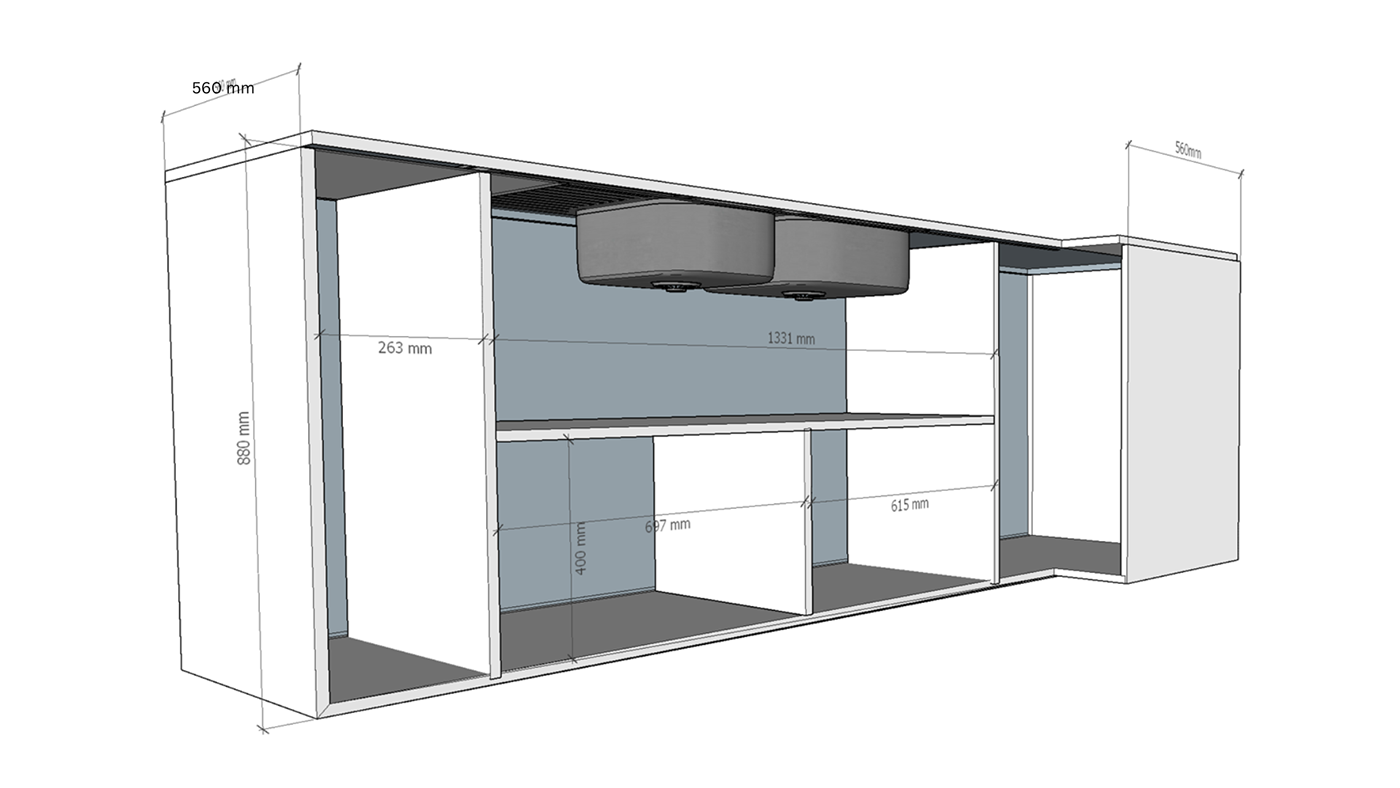 kitchen design millwork Joinery visualization interior design  Render modern modernkitchendesign