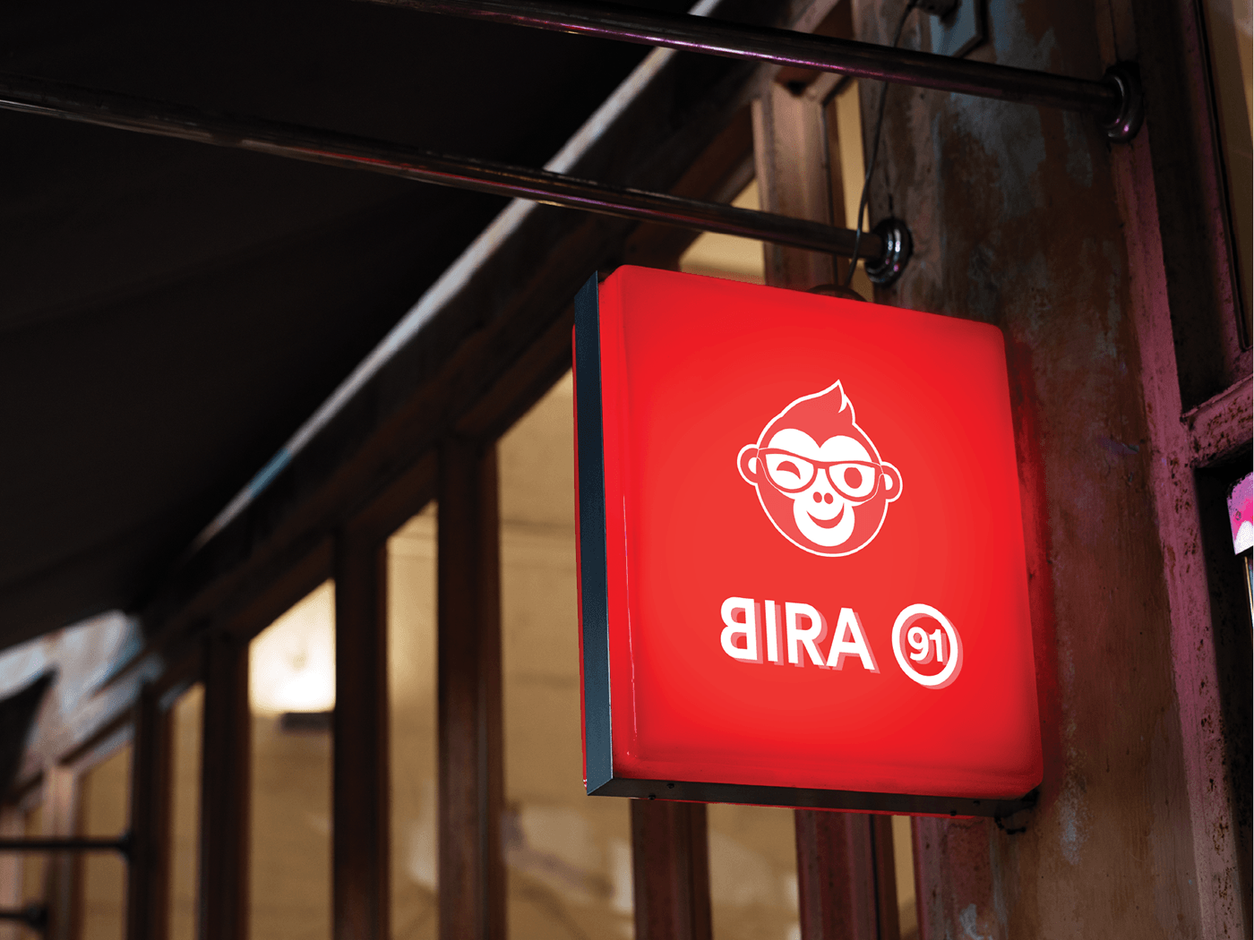 bira beer BIRA91 rebranding rendering branding  mesh