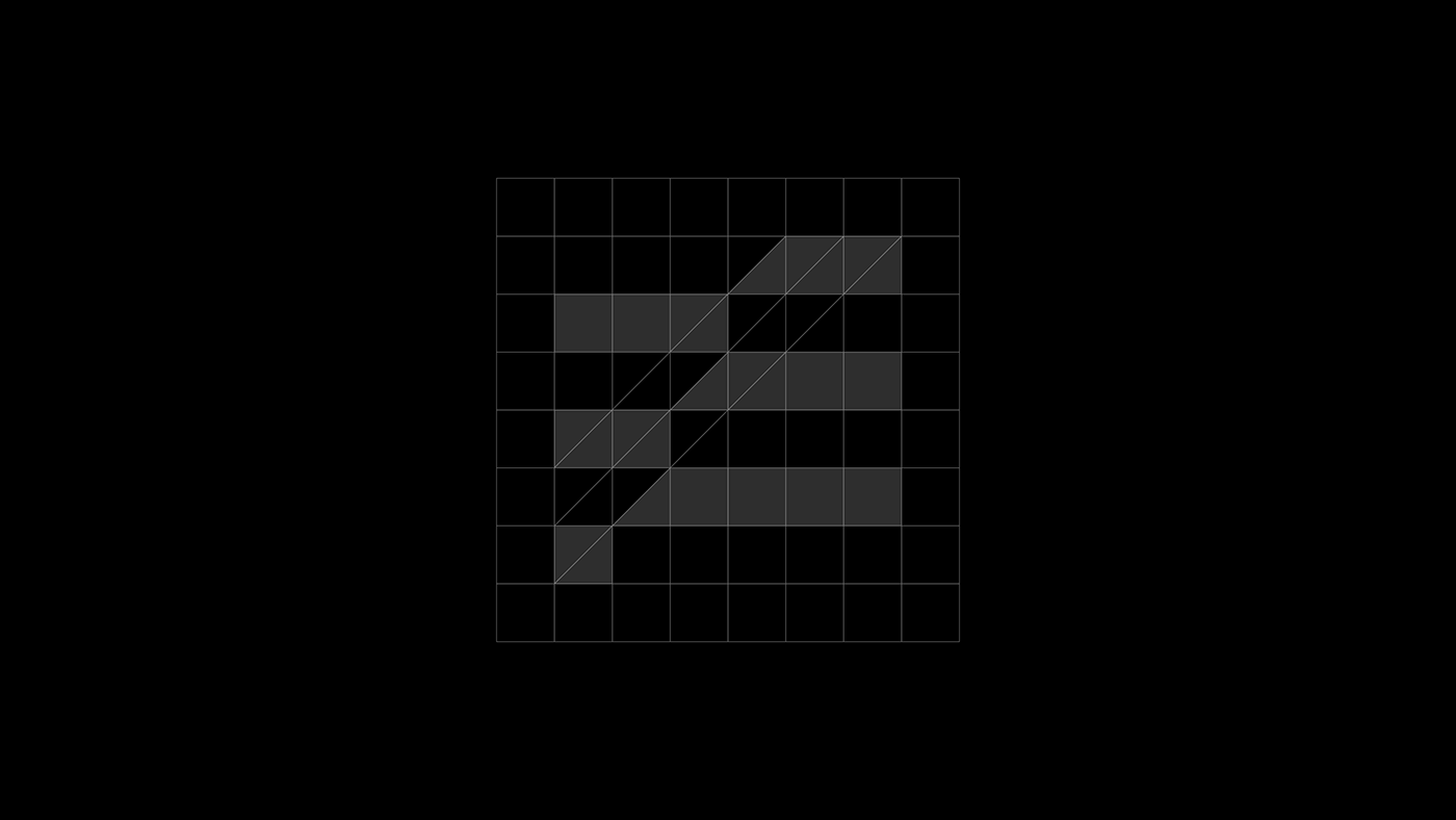 branding  Golden Ratio grids logo Logotype marca simmetry lettering logofolio minimal