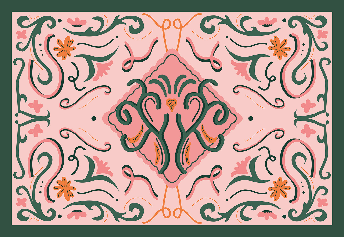 floral ornamental ornamental design pattern textile textiles design